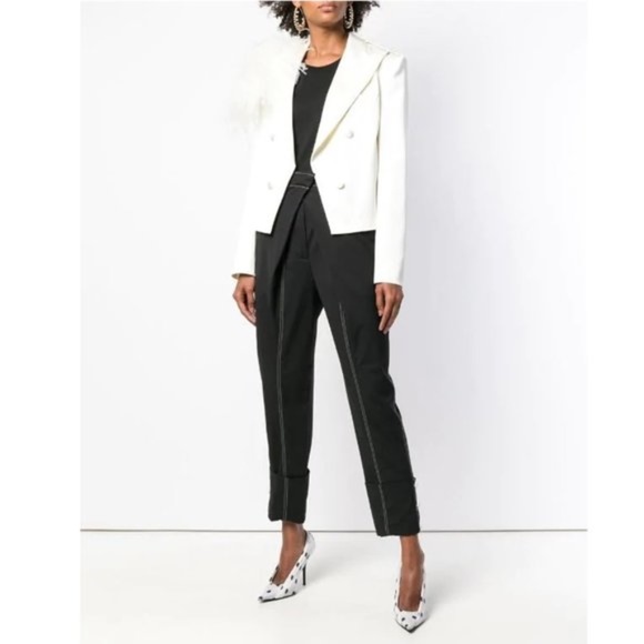 Magda Butrym Lubeck Cream Blazer - Picture 1 of 8